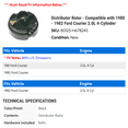 thumbnail image 2 of Distributor Rotor - Compatible with 1980 - 1982 Ford Courier 2.0L 4-Cylinder 1981, 2 of 2