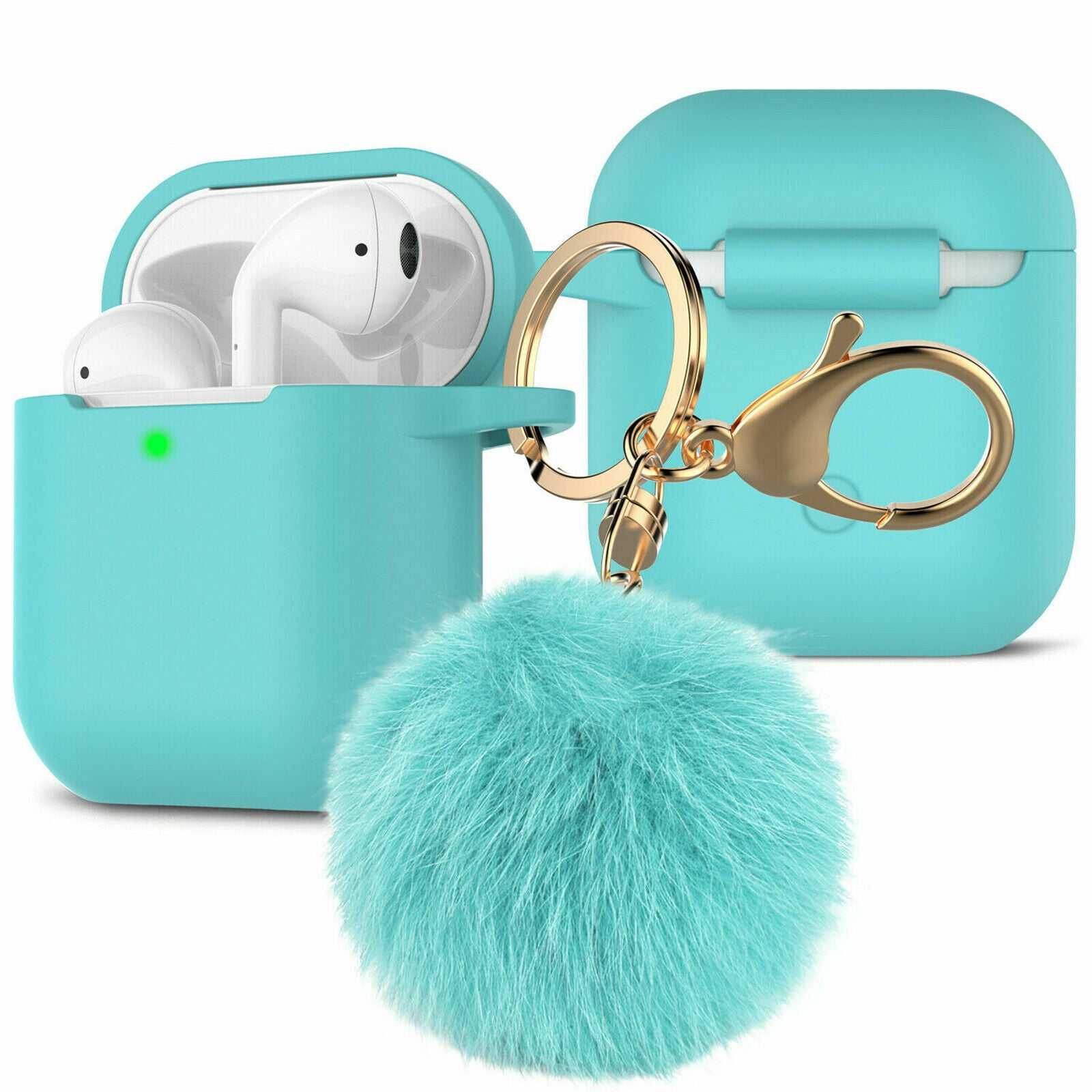 For Apple Airpods 2nd Generation Cute Protective Silicone Case with
