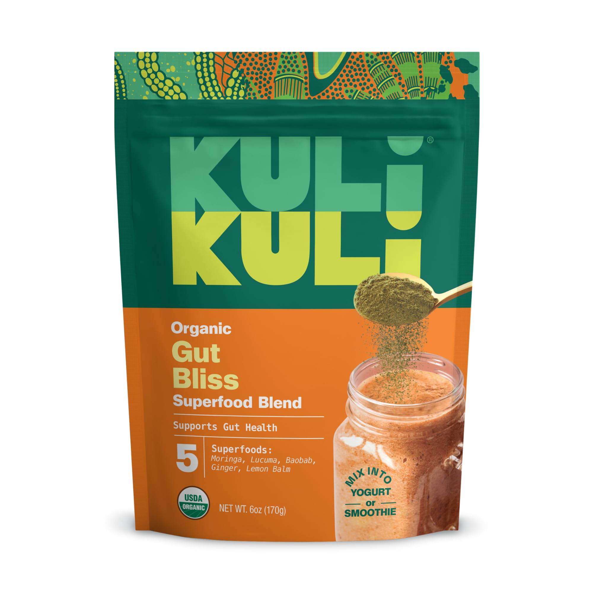 (Pack Of 4) Kuli Kuli Superfood Gut Bliss 6 Oz