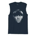 thumbnail image 5 of Moe The Three Stooges Muscle Shirt Wise Guys Curly Larry Shemp Classic Retro American TV Slapstick 3 Legends Men's, 5 of 7