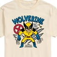 thumbnail image 3 of Marvel Deadpool & Wolverine - Wolverine Doodles - Men's Short Sleeve Graphic T-Shirt, 3 of 5