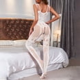 thumbnail image 4 of Bas Résille en Nylon Lingerie Aguichant pour Femmes Bas Intégral Justaucorps à Entrejambe Ouvert Bas Résille Intégral, 4 of 9