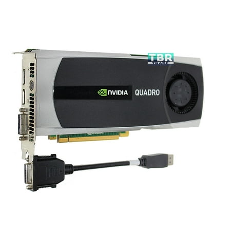 *NEW* PNY VCQ5000-PB Quadro 5000 2.5GB GDDR5 320bit PCIE 2.0 Professional Workstation Video Graphics