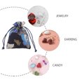 thumbnail image 2 of 5 bolsas con cordón para joyería, bolsa para herramientas de maquillaje, bolsas de regalo para joyería, bolsas pequeñas con cordón., 2 of 5