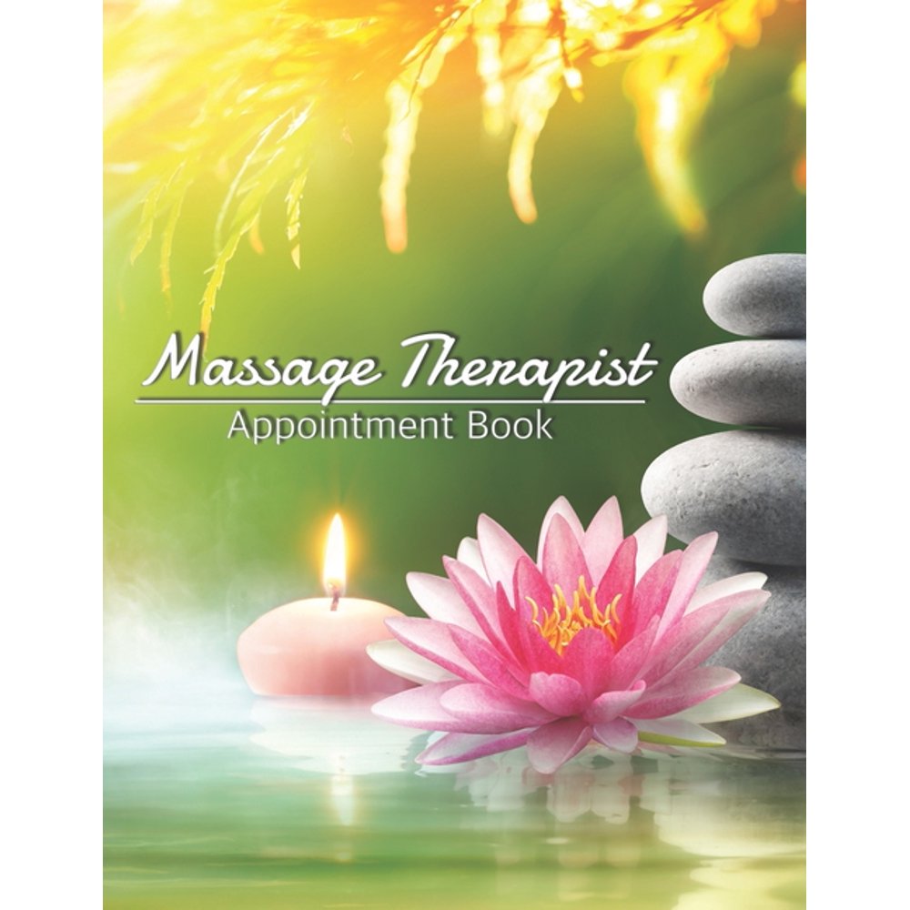 Massage Therapist Appointment Book Dated Schedule Daily Hourly With