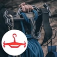 thumbnail image 4 of 2 perchas multiusos para trabajo , perchas de plástico duradero para equipo de buceo, percha para chaleco al aire libre, percha para traje de neopreno, bolsa de caza, casco, rojo verde Baoblaze Colgador de esnórquel de buceo, 4 of 8