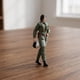 thumbnail image 1 of Figura de oficial a escala 1:24, diorama, accesorio, colección, miniatura pintada, modelo de escena para regalo de cumpleaños, accesorio para casa de Femenino, 1 of 8
