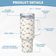 thumbnail image 5 of Uemuo Dump Truck Print 40oz Ice Bully With Handle And Straw Stainless Steel Vacuum Insulated Cup And 2 In 1 Straw Lid Insulated Travel Tumbler, 5 of 8