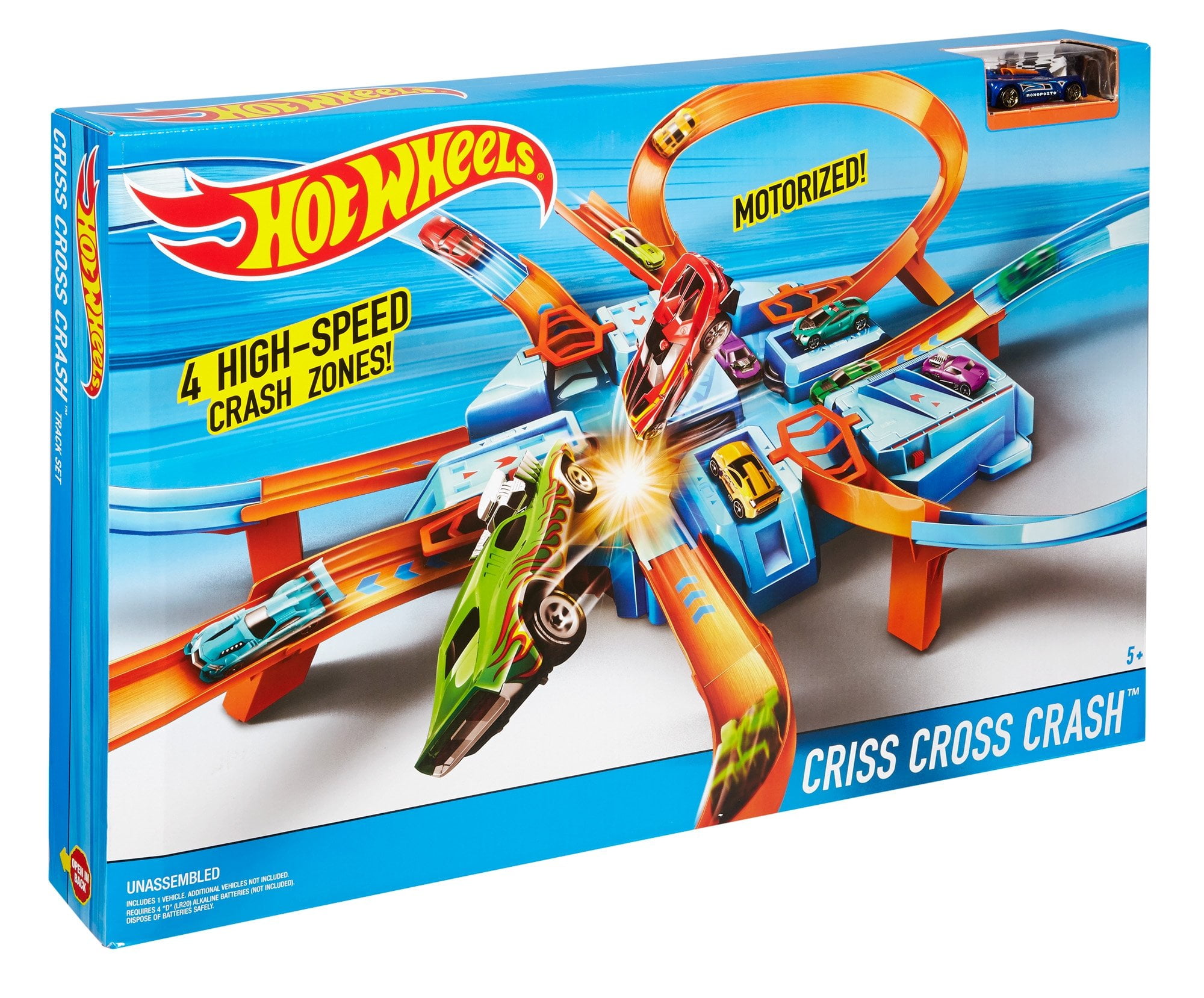 hot wheels criss cross crash track set walmart