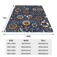thumbnail image 3 of Balery Nautical Manta de Felpa Suave y Acogedora – Cobija de Franela Aterciopelada para Cama, Lavable y Cálida para Sofá, Mascotas, Transpirable-50"x40", 3 of 7