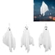 thumbnail image 5 of Fantasmas colgantes blancos, 3 piezas de fantasmas colgantes que brillan, decoraciones colgantes de fantasmas de Halloween, accesorios de fantasmas de Halloween, funcionalidad versátil, 5 of 12