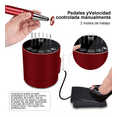 thumbnail image 5 of Pulidora De Uñas Drill Profesional Taladro De Uñas 35000rpm Rojo, 5 of 5