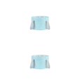 thumbnail image 2 of Bolsa de remojo de pies Soidarity portátil plegable impermeable cubo de baño para pies accesorios para el cuidado del cuerpo Azul Pequeña 2piezas, 2 of 6