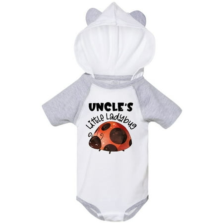 

Inktastic Uncle s Little Ladybug Gift Baby Boy or Baby Girl Bodysuit