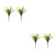 thumbnail image 4 of Matsuzay 2 uds flores artificiales falsas plantas de tallo largo ramo de flores de imitación interior para sala de estar boda granja amarillo Amarillo 2Conjunto, 4 of 6
