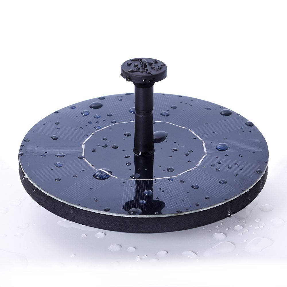 Ankway Solar Birdbath Fountain, 1.4W Solar Panel Water Floating Fountain Pump Kit for... by YKS