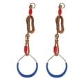 thumbnail image 1 of 2 Piezas de Anillos de Entrenamiento de Fuerza de Hierro con Correas s, Conjunto de Hebillas, Herramienta de Fitness shamjiam Gimnasio anillo, 1 of 8