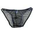 thumbnail image 3 of EFINNY Mens Sexy See Through Nylon Triangle Underpants, 3 of 3