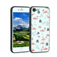 thumbnail image 1 of Compatible with iPhone SE 2022 Phone Case, flamingo-birds-7-29 Case Silicone Protective for Teen Girl Boy Case for iPhone SE 2022, 1 of 1