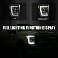 thumbnail image 3 of Spec-D Tuning Black LED Projector Headlights Compatible with 2011-2016 Ford F250 F350 F450 F550 Super Duty, Left + Right Pair Headlamps Assembly, 3 of 6