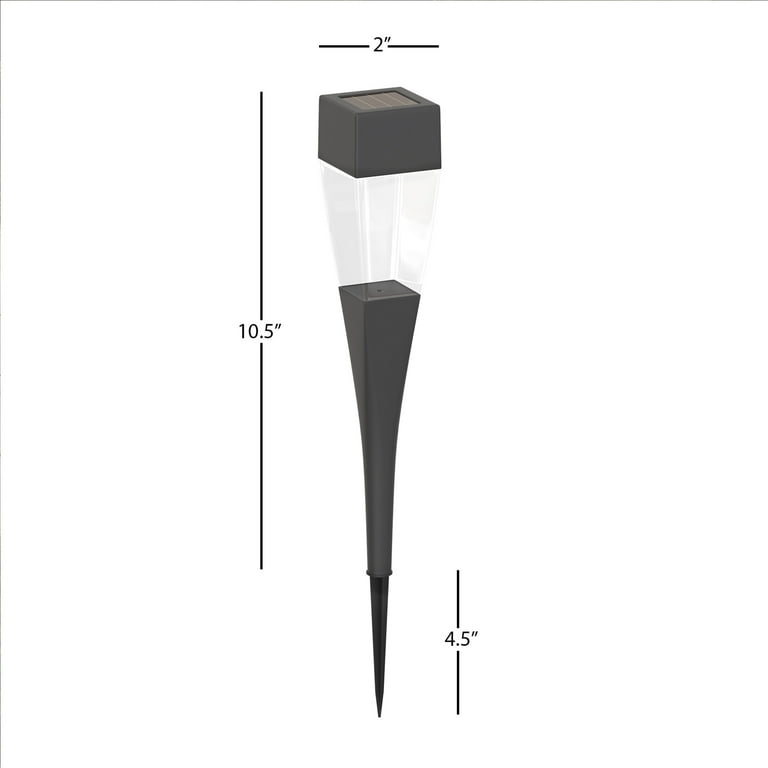Solar Powered Lights (Set of 8)- LED Outdoor Stake Spotlight Fixture for Gardens, Pathways, and Patios by Pure Garden Solar Powered Lights (Set of 8)- LED Outdoor Stake Spotlight Fixture for Gardens, Pathways, and Patios by Pure Garden