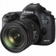 Canon EOS 5D Mark III 22.3 Megapixel Digital SLR Camera with Lens, 0.94", 2.76", Black