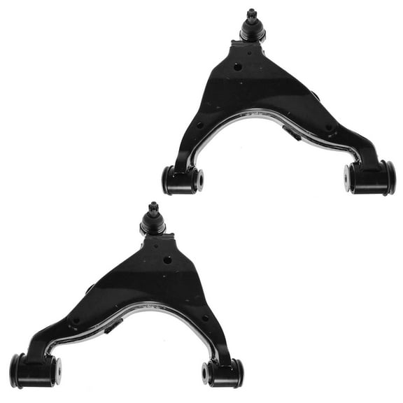 TRQ Control Arm Front Lower Driver Passenger Pair for Toyota 4Runner FJ Cruiser PSA62475