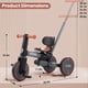 thumbnail image 5 of Triciclo Bobike 5 en 1 para niños de 18 meses a 5 años, color gris, 5 of 7