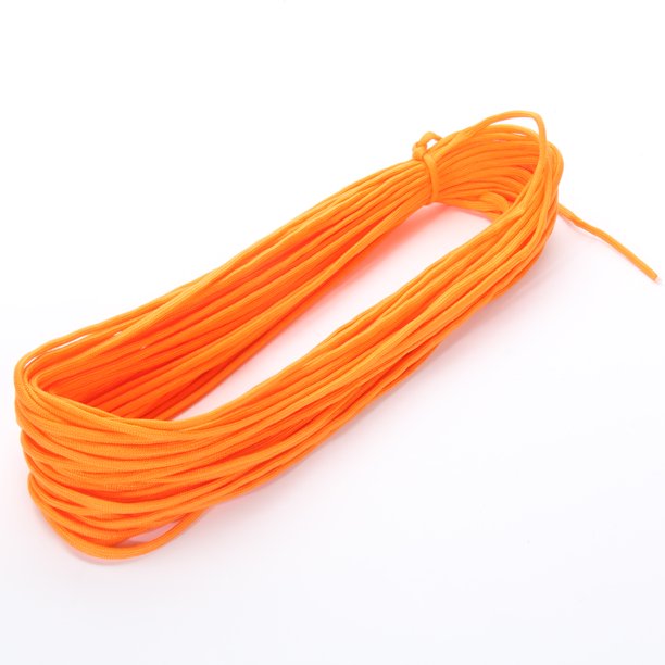 Cuerda De Paraguas Paracord 550 Cuerda de paracaídas Cuerda de cuerda Mil Spec Cuerda de supervivencia de 100 pies Sywqhk Para Estrenar