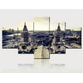 thumbnail image 1 of TISHIRON 5PCS Framed Canvas Wall Art Set,60"x32" St Paul's Cathedral Canvas Art Decor, 1 of 7