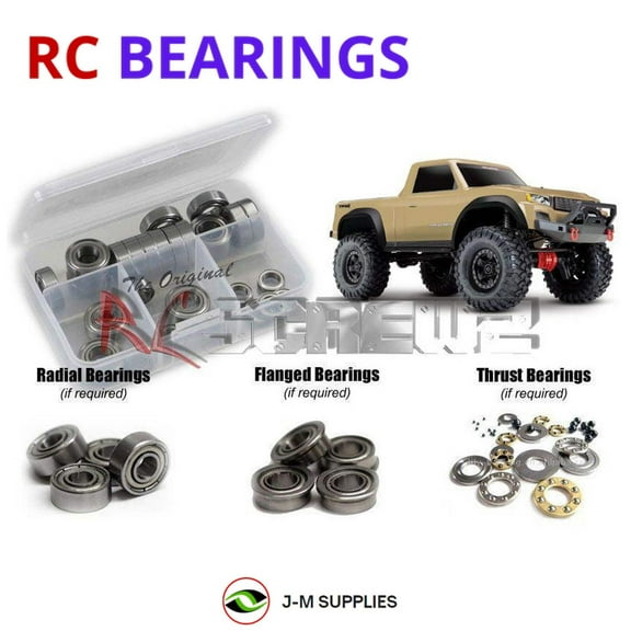RCScrewZ Metal Shielded Bearing Kit tra091b for Traxxas TRX-4 Sport 82024-4 RC Car | SET