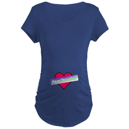 

CafePress - Heartbreaker Maternity T Shirt - Maternity Dark T-Shirt