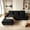 Black, variant on XIZZI 103.3" Modular Sectional Sofa with Soft Chenille Fabric, L Shaped Cloud Couch with High Density Foam and Pocket Springs for Living Room, No Assembly, Right Chaise, Black