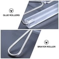 thumbnail image 3 of HONITANO 2Pcs Practical Roller Brayers for Painting Printing and Craft Projects Transparent, 3 of 8
