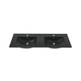thumbnail image 5 of 48" Ceramic Vanity Top in Matte Balck with Double Basin, 5 of 8