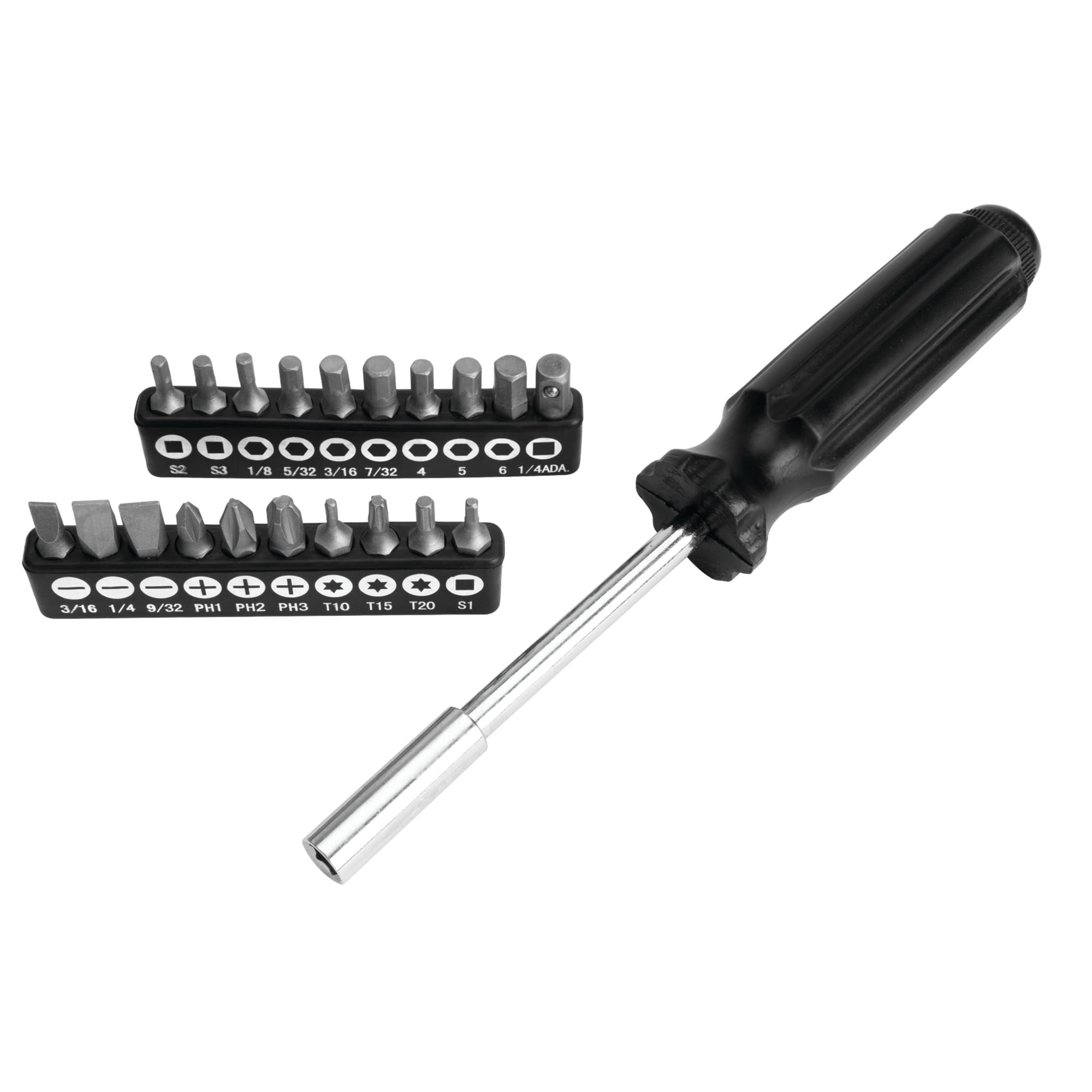 Performance Tool W1193 SAE/Metric Multi-Use Tool Set, General Household Hand Tools, Auto Repair Tool Set, with Plastic Toolbox Storage Case, Gray, 119-Pieces