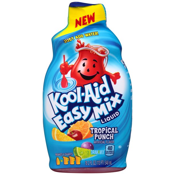 KoolAid Easy Mix Tropical Punch Liquid Drink Mix, 18.2 Fl. Oz