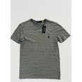 thumbnail image 1 of Polo Ralph Lauren Custom Slim Fit Striped Tee Grey White ( S ), 1 of 2