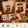 thumbnail image 5 of DIY Christmas Beaded Painting Art Kit with Frame,Christmas Pearl Beads Art Craft for Adults Beginner,Gemstone Diamond Dots Beads for Home Wall Decor,Healing Stress-Relieving, 5 of 6