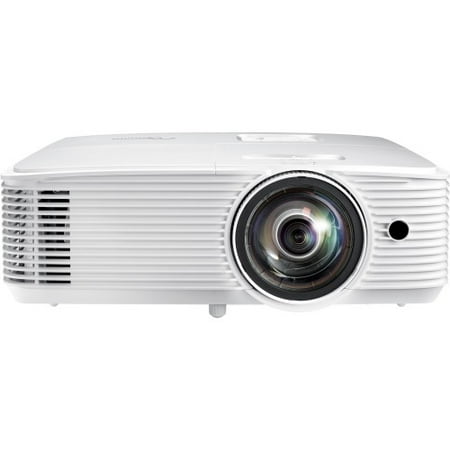 Optoma W318ST 3D Ready Short Throw DLP Projector - 720p - HDTV - 16:10 - Rear, Ceiling, Front - 203 W - 6000 Hour Normal Mode - 10000 Hour Economy Mode - 1280 x 800 - WXGA - 20,000:1 - 3500 lm -