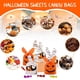 thumbnail image 4 of Advancent Bolsa de calabaza duradera para dulces y galletas, bolsas de plástico EVA inodoras y no tóxicas, 100 piezas Kits de decoración para fiestas, 4 of 6