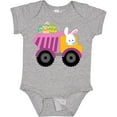 thumbnail image 3 of Inktastic Easter Bunny in Dump Truck Delivering Easter Eggs Boys or Girls Baby Bodysuit, 3 of 5
