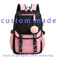 thumbnail image 1 of SpyXFamily Anya Forget Anime Backpack Girl KawaiiM Pink22, 1 of 5