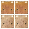 thumbnail image 3 of Niche Rear Brake Pad Set for Suzuki GSXR600 Ceramic Motorcycle 2 Pack 519-KPA2598D, 3 of 5