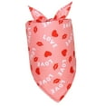 thumbnail image 1 of Baberos triangulares para perros, lindo paño para eructar para perros, regalo de cumpleaños, gatos, día de San Valentín Yuyangstore Cuello de pañuelo, 1 of 8