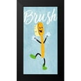 thumbnail image 2 of Prime, Marcus 9x14 Black Modern Framed Museum Art Print Titled - Brush Dance, 2 of 5