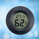 thumbnail image 3 of LCD Round Shape Mini Humidity Temperature Meter Hygrometer Room Indoor Thermometer(Black), 3 of 4