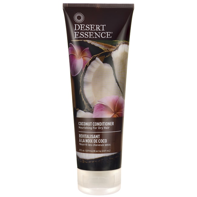 Desert Essence Coconut Conditioner Dry Hair 8 fl oz Liquid. Walmart