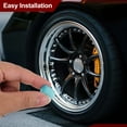 thumbnail image 3 of Uxcell Tire Valve Stem Caps, Car Wheel Valve Cap Universal Air Valve Cover Vehicle Exterior Accessories Blue, 3 of 6