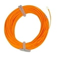 thumbnail image 1 of 85FT Weight Forward Floating Fly Fishing Line Fly Line Expose Loop With Line ID Design Hot Orange Mainline, 1 of 5